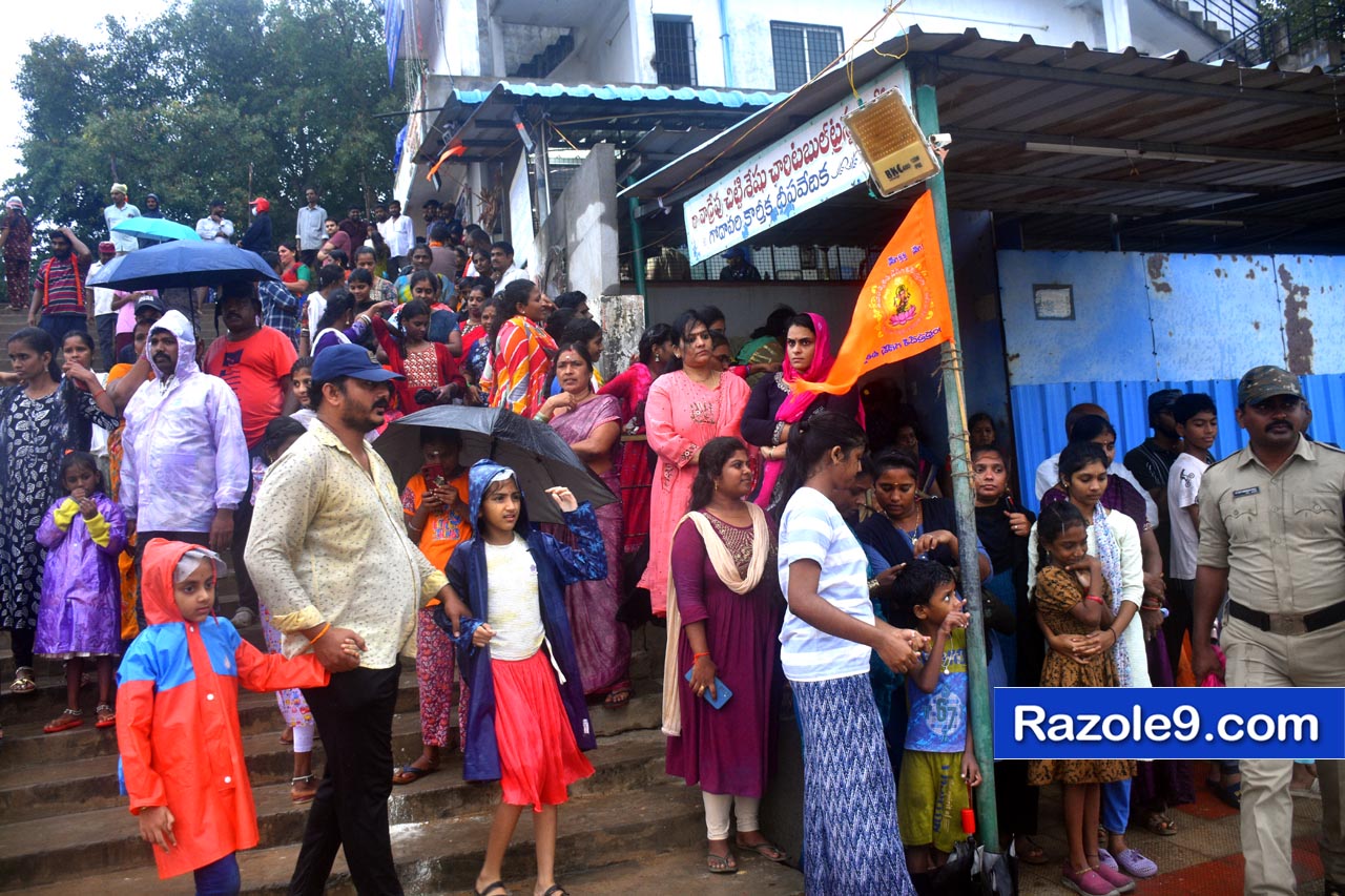 Razole Taluka Ganesh Nimajjanam